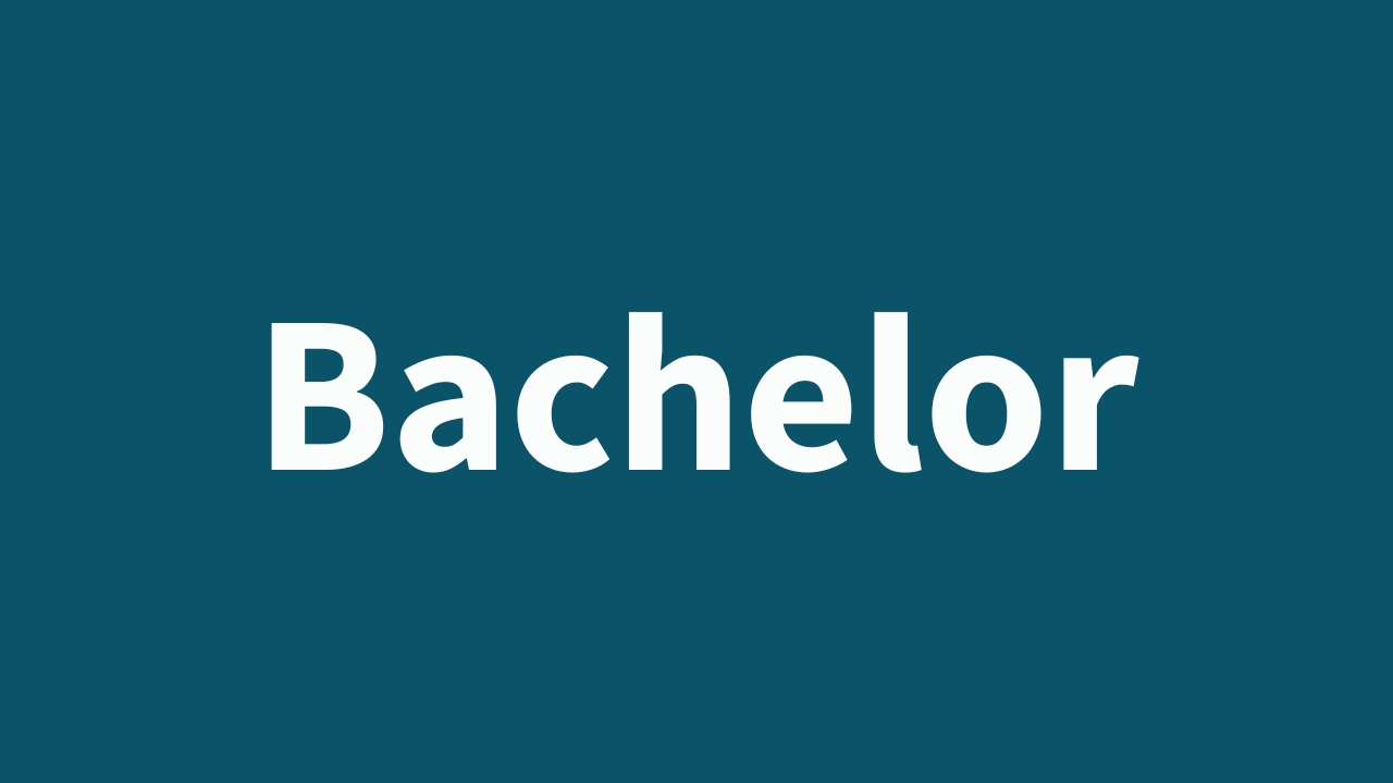 Bachelor